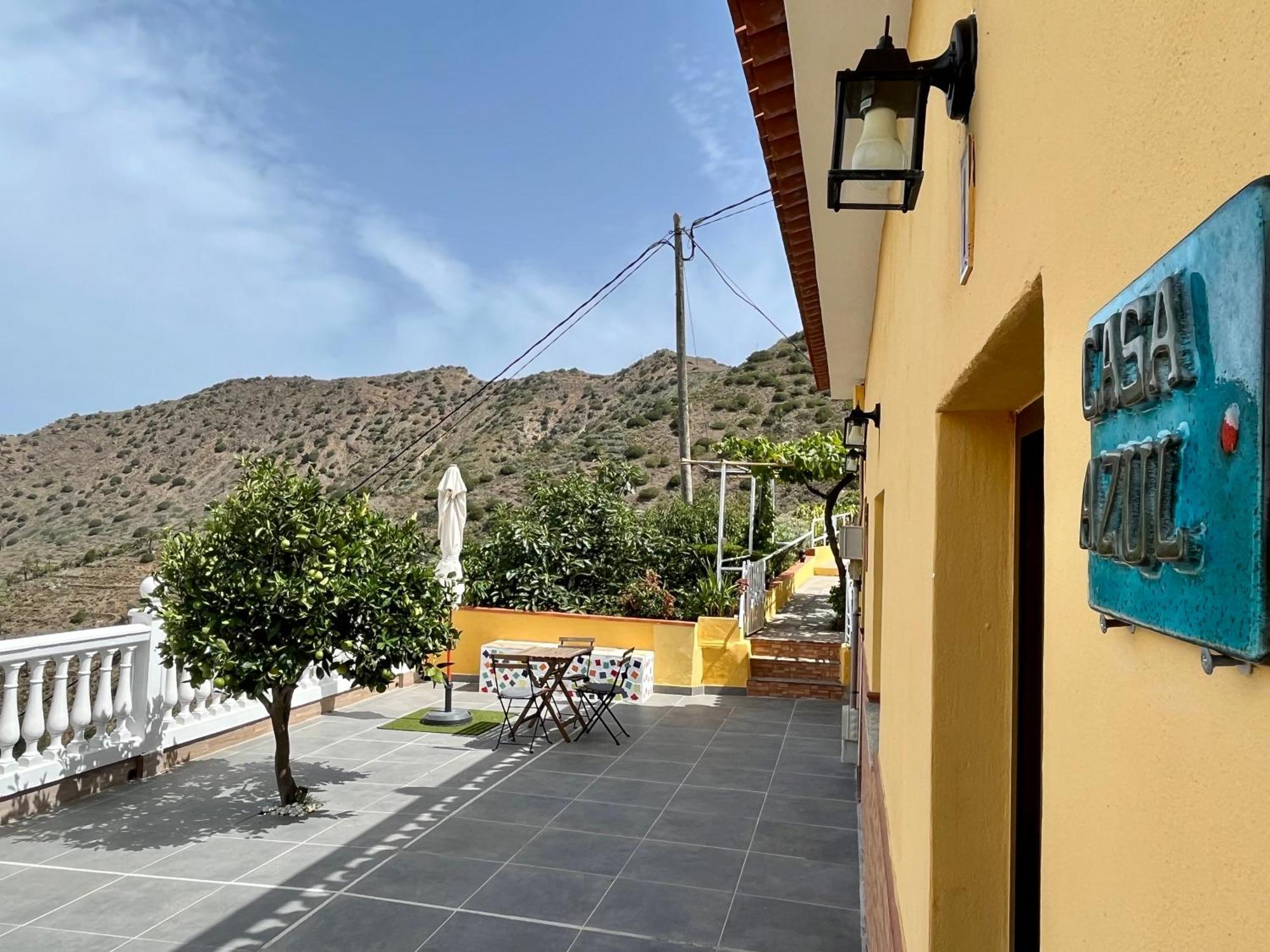 Gasthaus Casa Azul Vallehermoso Exterior foto